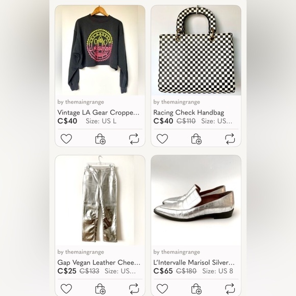 Vintage LA Gear Cropped Sweatshirt Size L - Picture 5 of 5